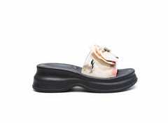 WOMEN Chunky - Soled Slide Sandals EVR