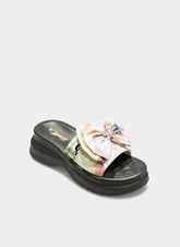 WOMEN Chunky - Soled Slide Sandals EVR